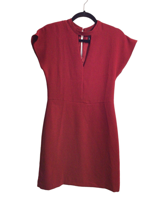 MANGO Women Midi Dresses Regular fit in Red - XS - Velora