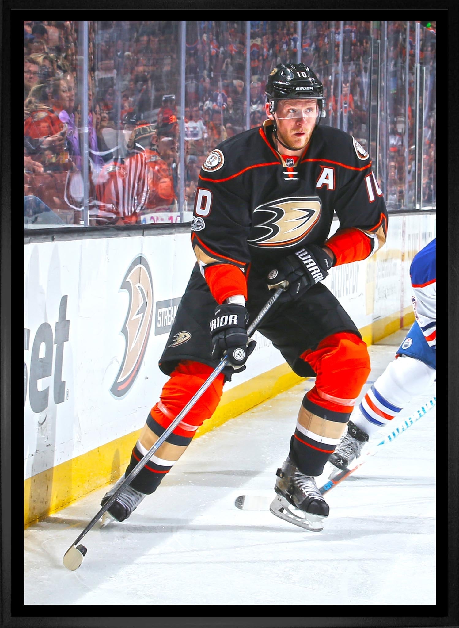 Corey Perry 20x29 Framed Canvas Anaheim Ducks Frameworth Sports Marketing