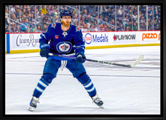Kyle Connor 20x29 Framed Canvas Winnipeg Jets Frameworth Sports Marketing