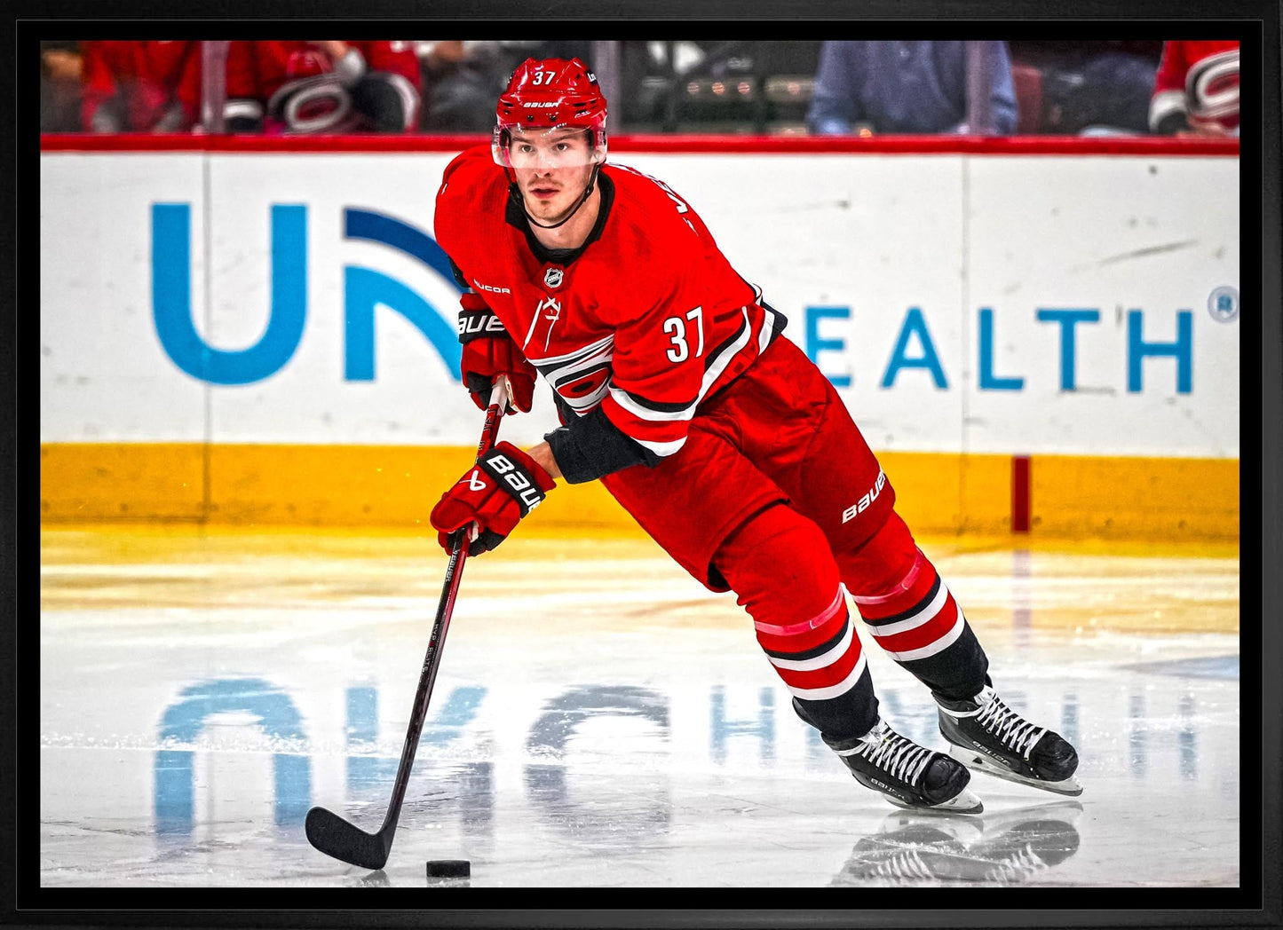 Andrei Svechnikov 20x29 Framed Canvas Carolina Hurricanes Frameworth Sports Marketing