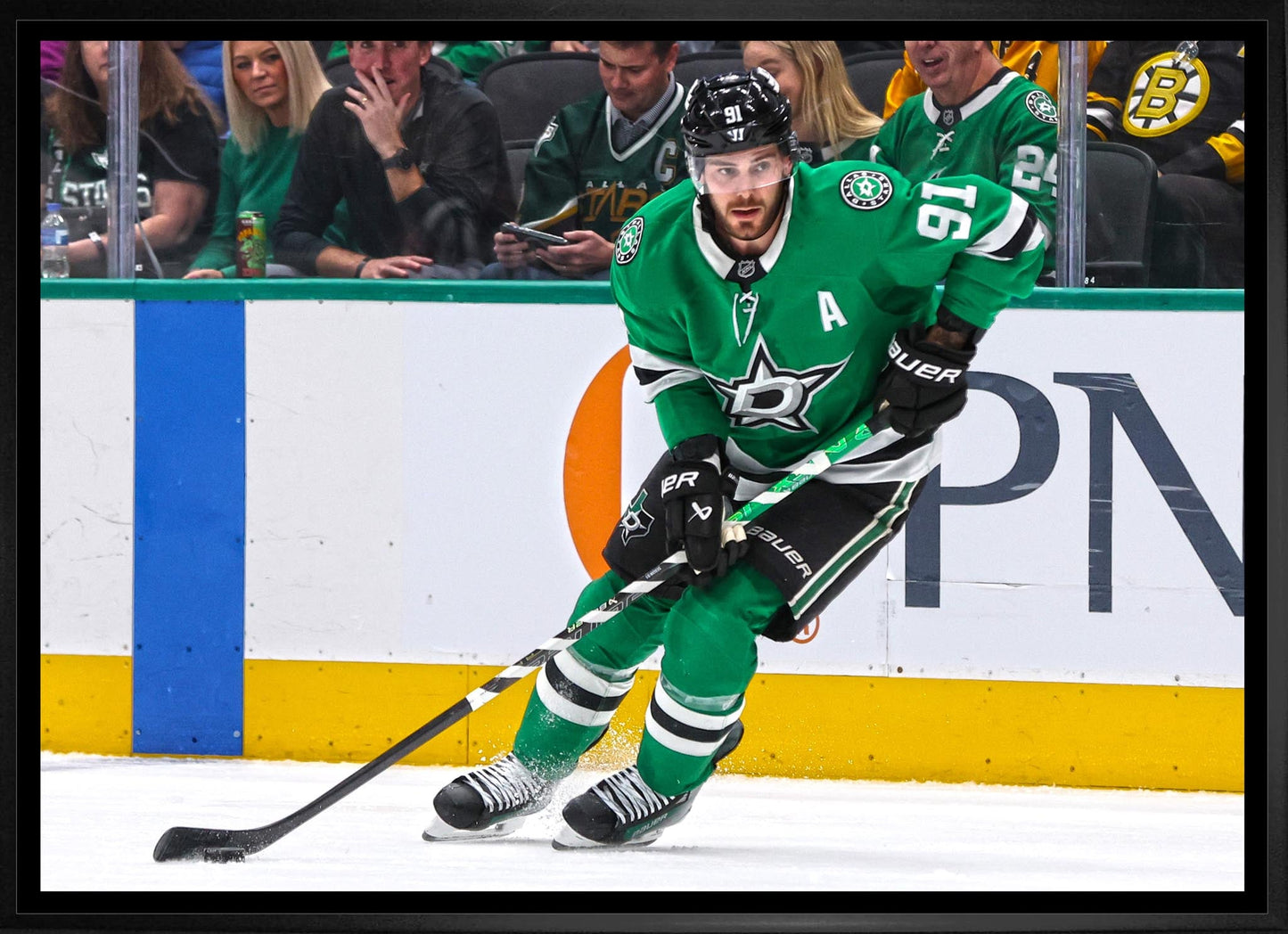Tyler Seguin 20x29 Framed Canvas Dallas Stars Frameworth Sports Marketing