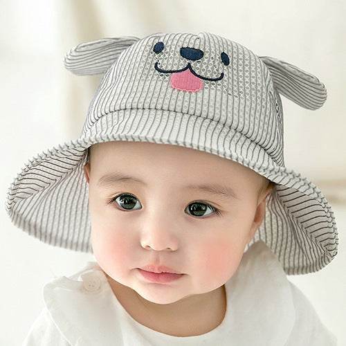 Grid shade sun protection basin hat - Velora