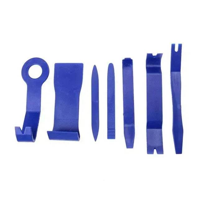 Plastic 19pcs Car Radio Panel Trim Dashboard Removal Set Easy Carry Disassemble Repair tool - Velora