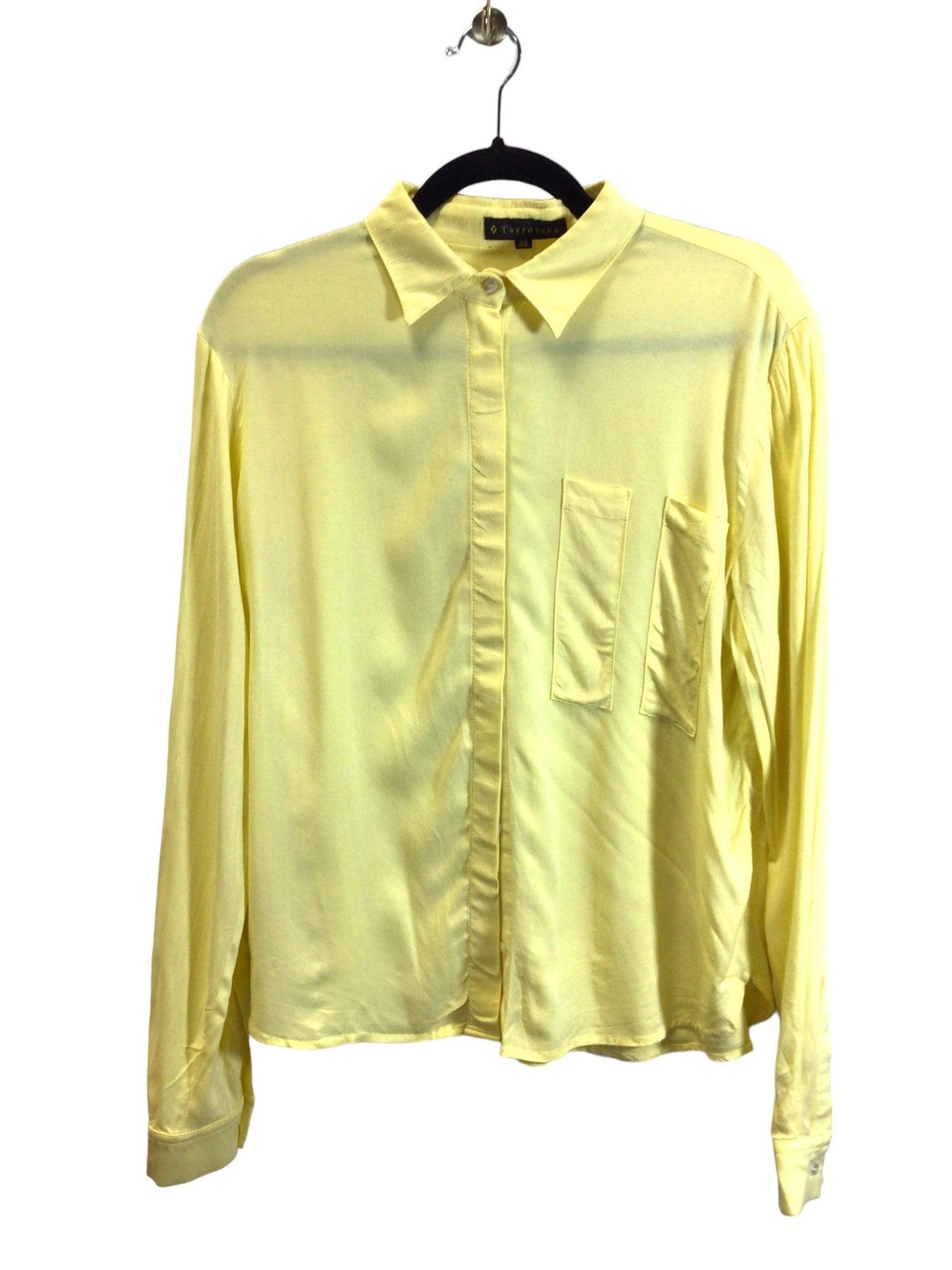 TAVROVSKA Women Button Down Tops Regular fit in Yellow - 38 - Velora