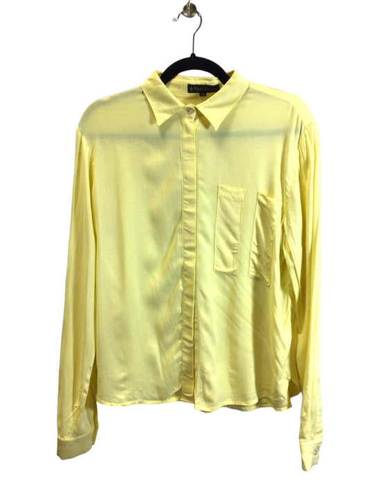 TAVROVSKA Women Button Down Tops Regular fit in Yellow - 38 - Velora