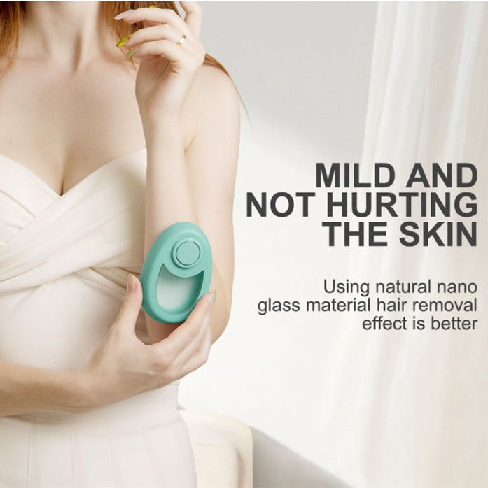 CJEER Upgraded Crystal Hair Removal Magic Crystal Hair Eraser For Women And Men Physical Exfoliating Tool Painless Hair Eraser Removal Tool For Legs Back Arms Velora