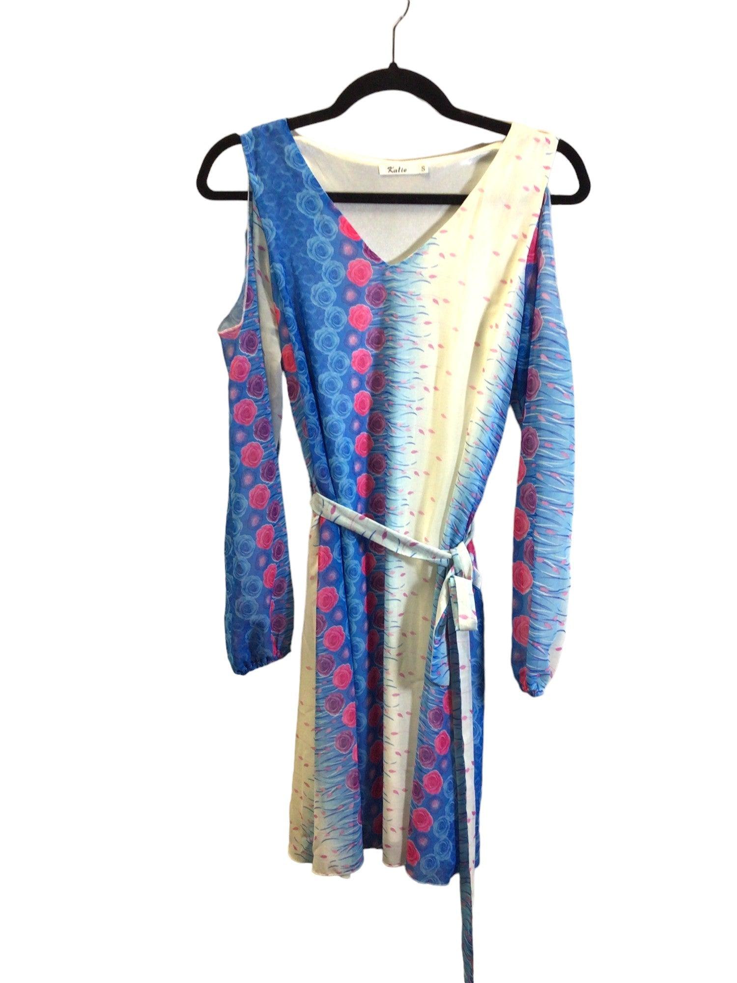 KATIE Women Wrap Dresses Regular fit in Blue - S - Velora