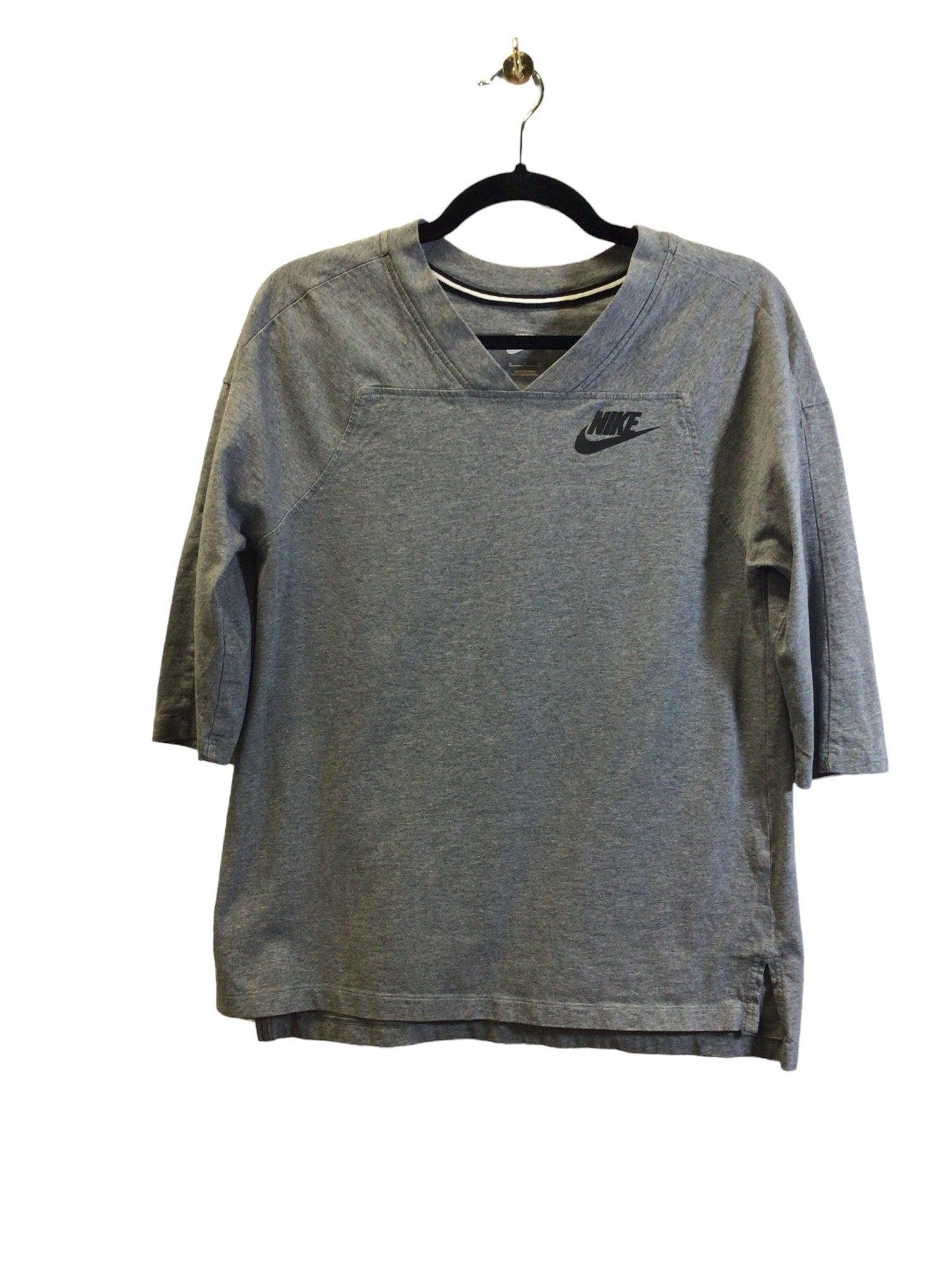NIKE Women T-Shirts Regular fit in Gray - S - Velora