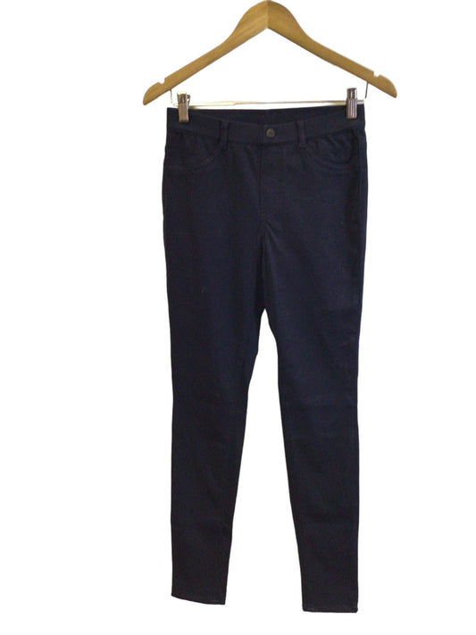 UNIQLO Women Work Pants Regular fit in Blue - S - Velora