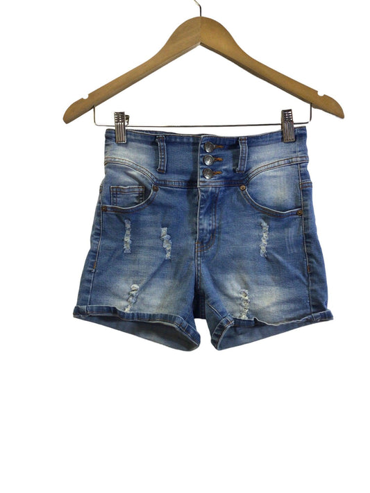 ARDENE Women Denim Shorts Regular fit in Blue - 3 - Velora