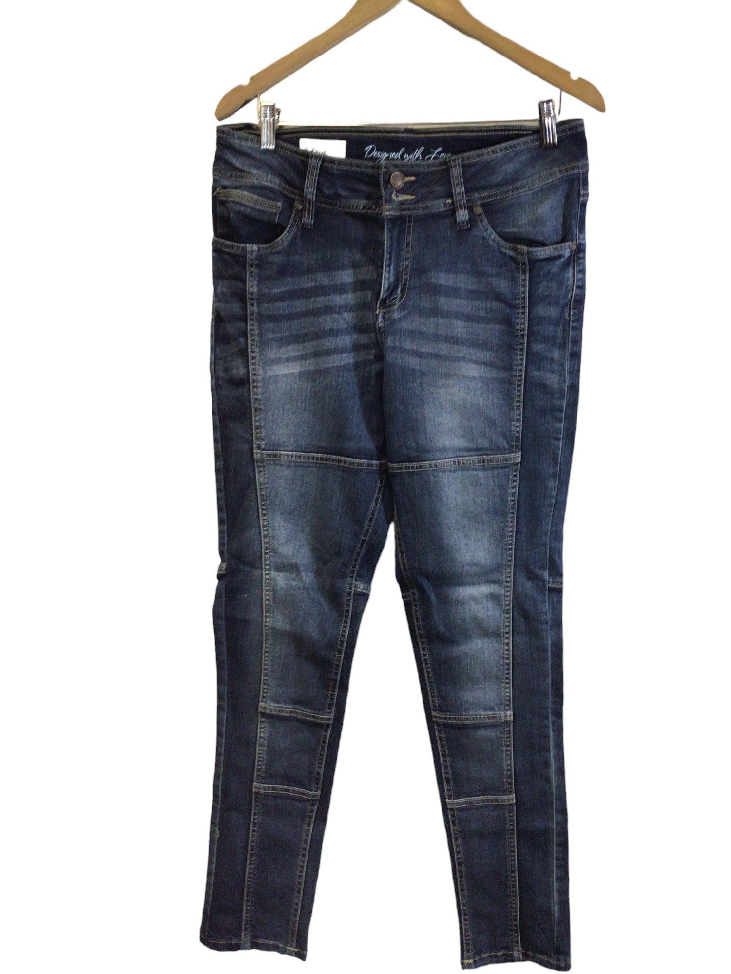 JEANIOLOGIE Women Straight-Legged Jeans Regular fit in Blue - 32 - Velora