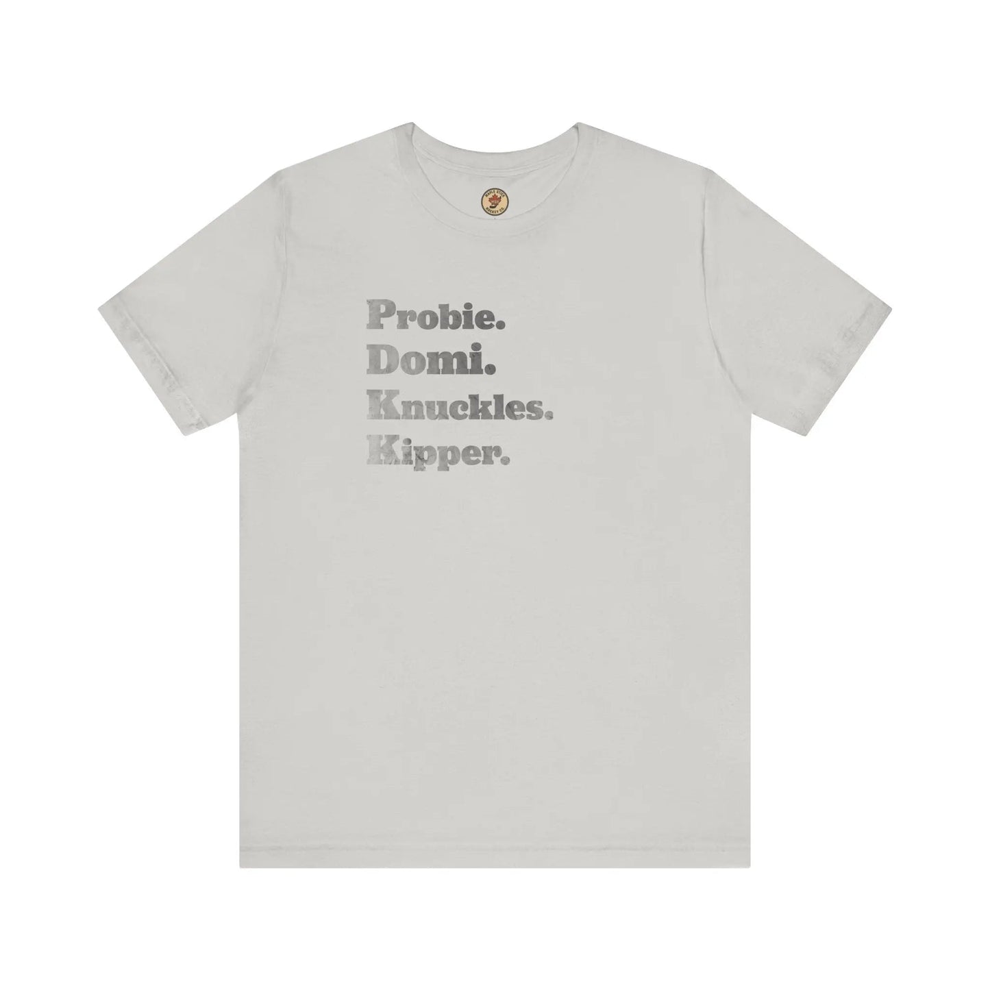 Probie Domi Knuckles Kipper T-Shirt - NHL Hockey Fighters - Maple Stick Hockey Co. - True Fan Maple Stick Hockey Co.
