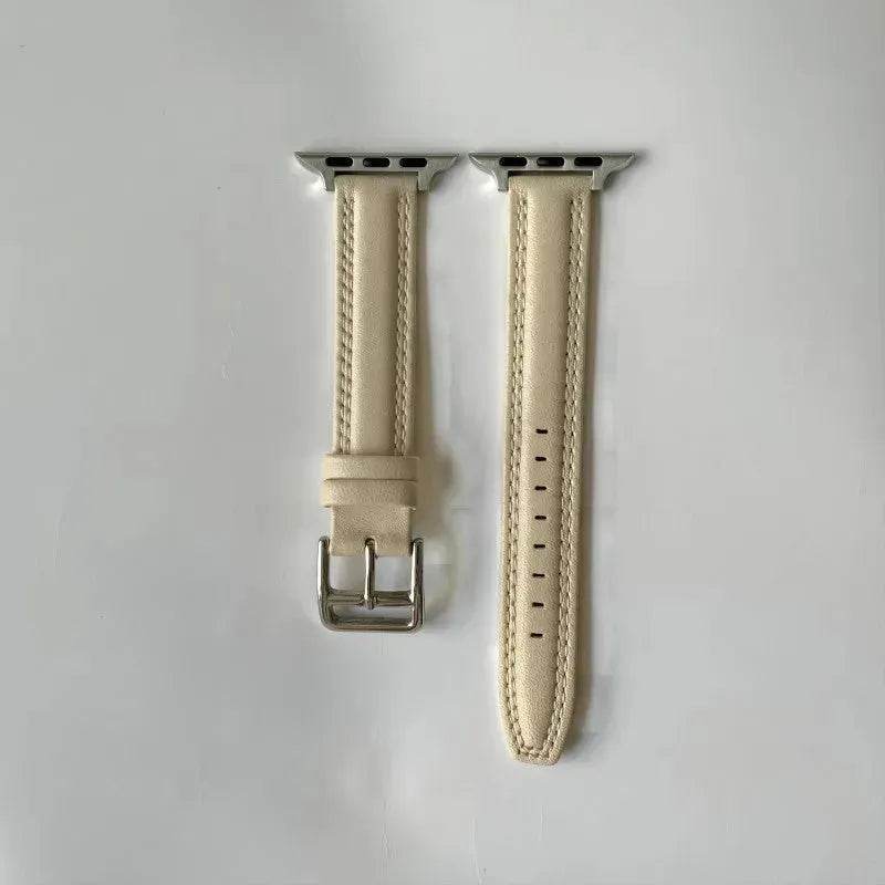 Replaceable Genuine Leather Watch Band Strap for iwatch - Velora