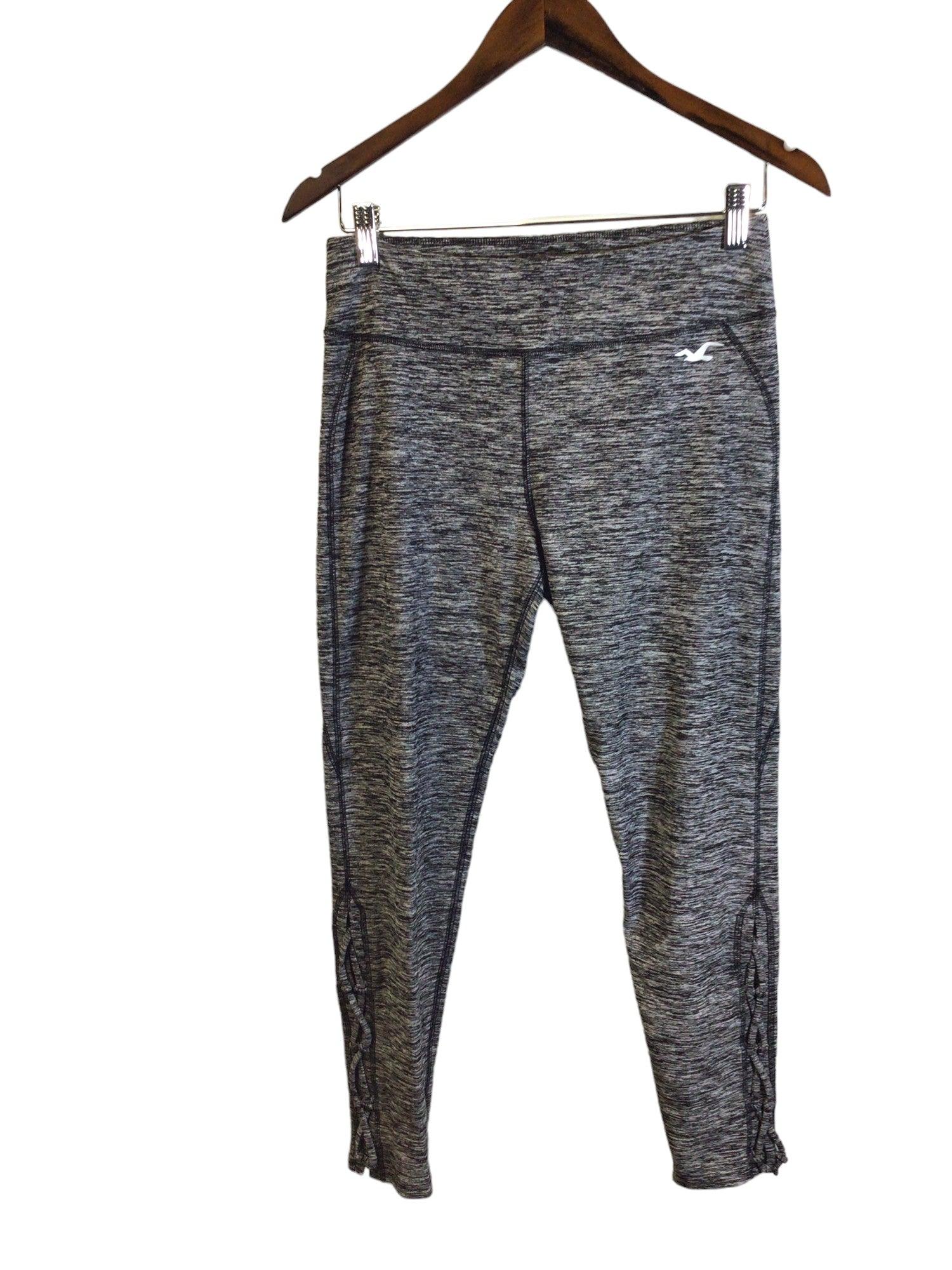 HOLLISTER Women Activewear Leggings Regular fit in Gray - M Koop