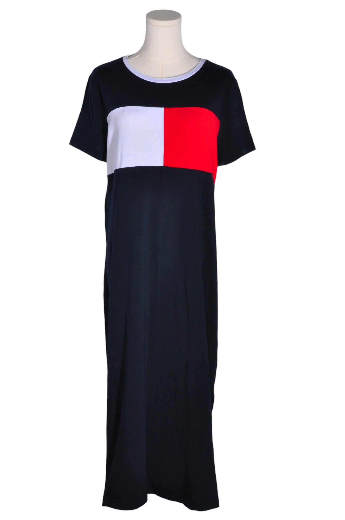 TOMMY HILFIGER Women Maxi Dresses Regular fit in Blue - L - Velora