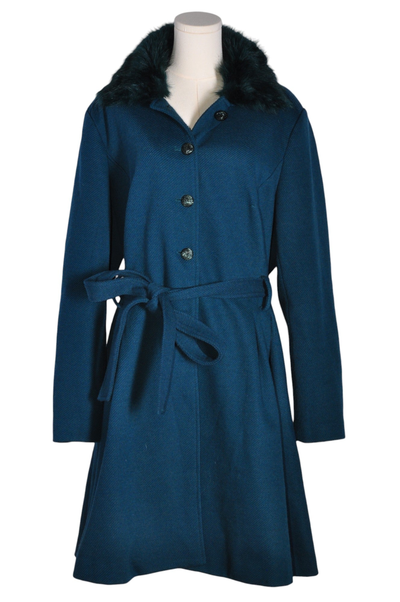 CITY CHIC Women Coats Regular fit in Blue - M - Velora