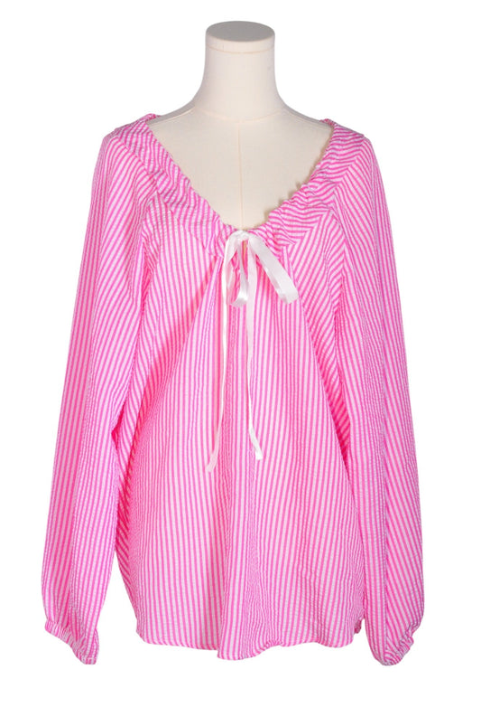 UNBRANDED Women Blouses Regular fit in Pink - L - Velora