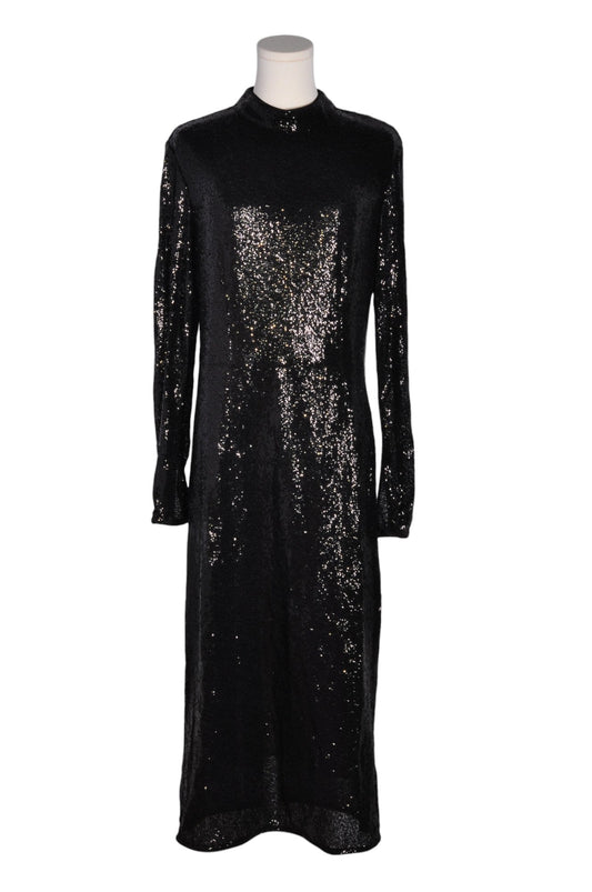 H&M Women Shift Dresses Regular fit in Black - M - Velora
