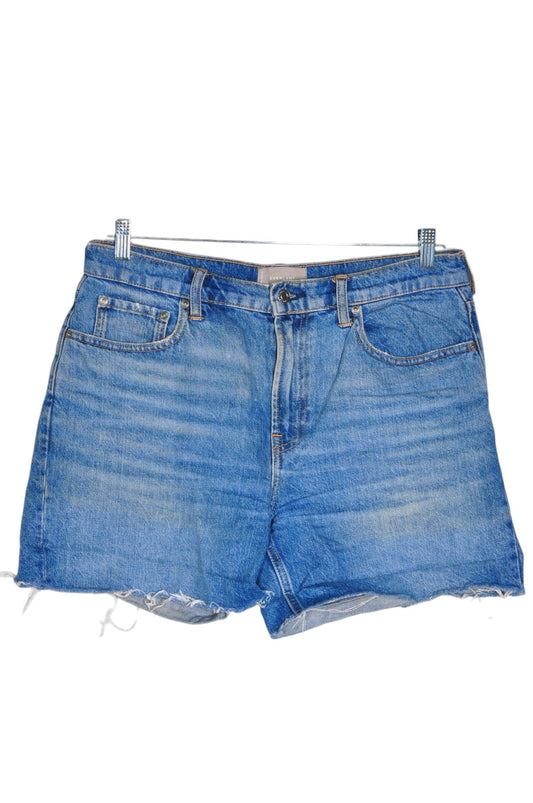 EVERLANE Women Denim Shorts Regular fit in Blue - 12 - Velora