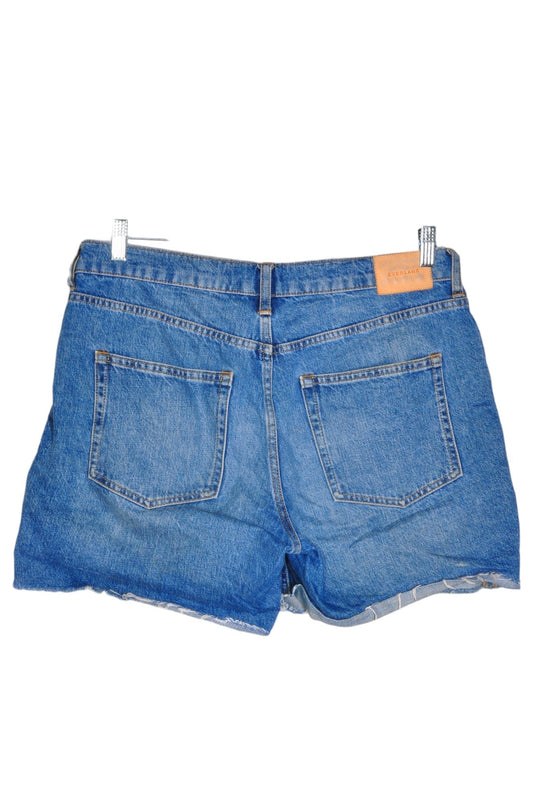 EVERLANE Women Denim Shorts Regular fit in Blue - 12 - Velora
