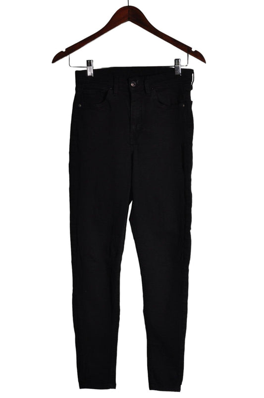 UNBRANDED Women Straight-Legged Jeans Regular fit in Black - 28x30 - Velora