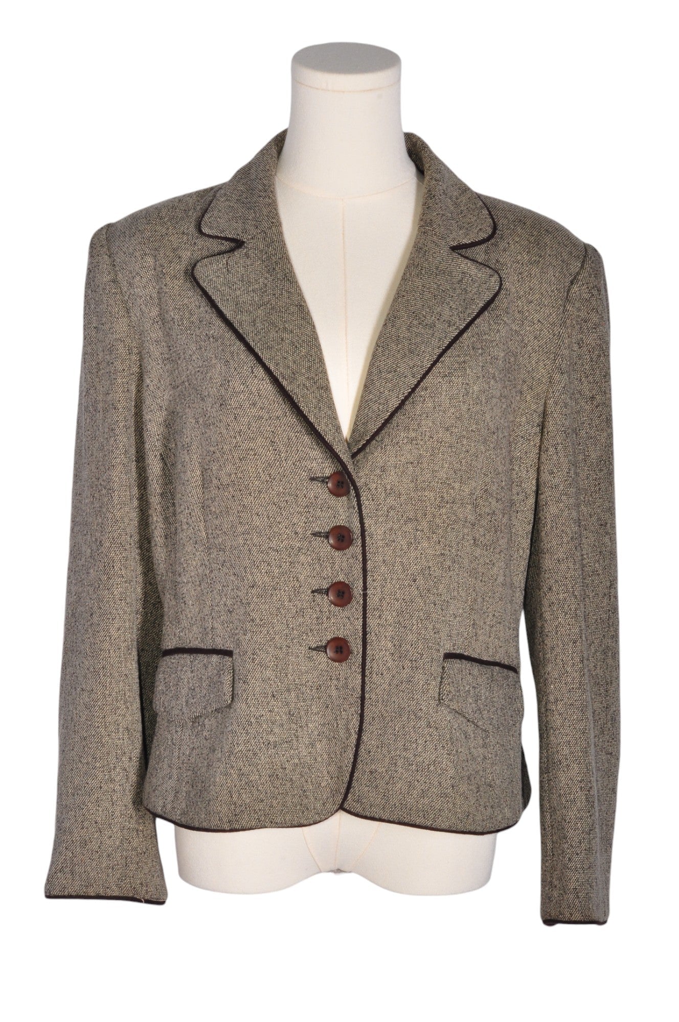 CLEO Blazers Regular fit in Brown - 10 - Velora