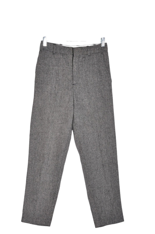 MANGO Women Trousers Regular fit in Gray - 4 - Velora