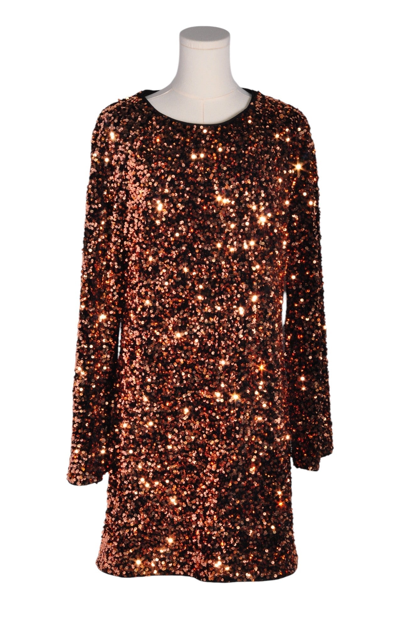 H&M Women Shift Dresses Regular fit in Brown - M - Velora