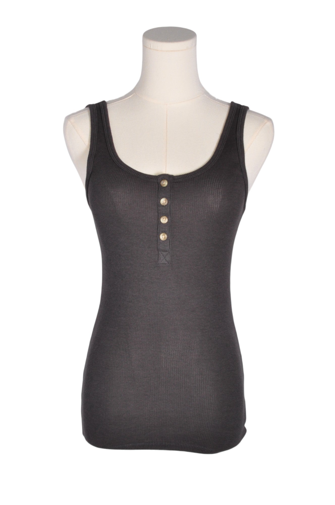 AMERICAN EAGLE Women Tank Tops Regular fit in Gray - XS - Velora