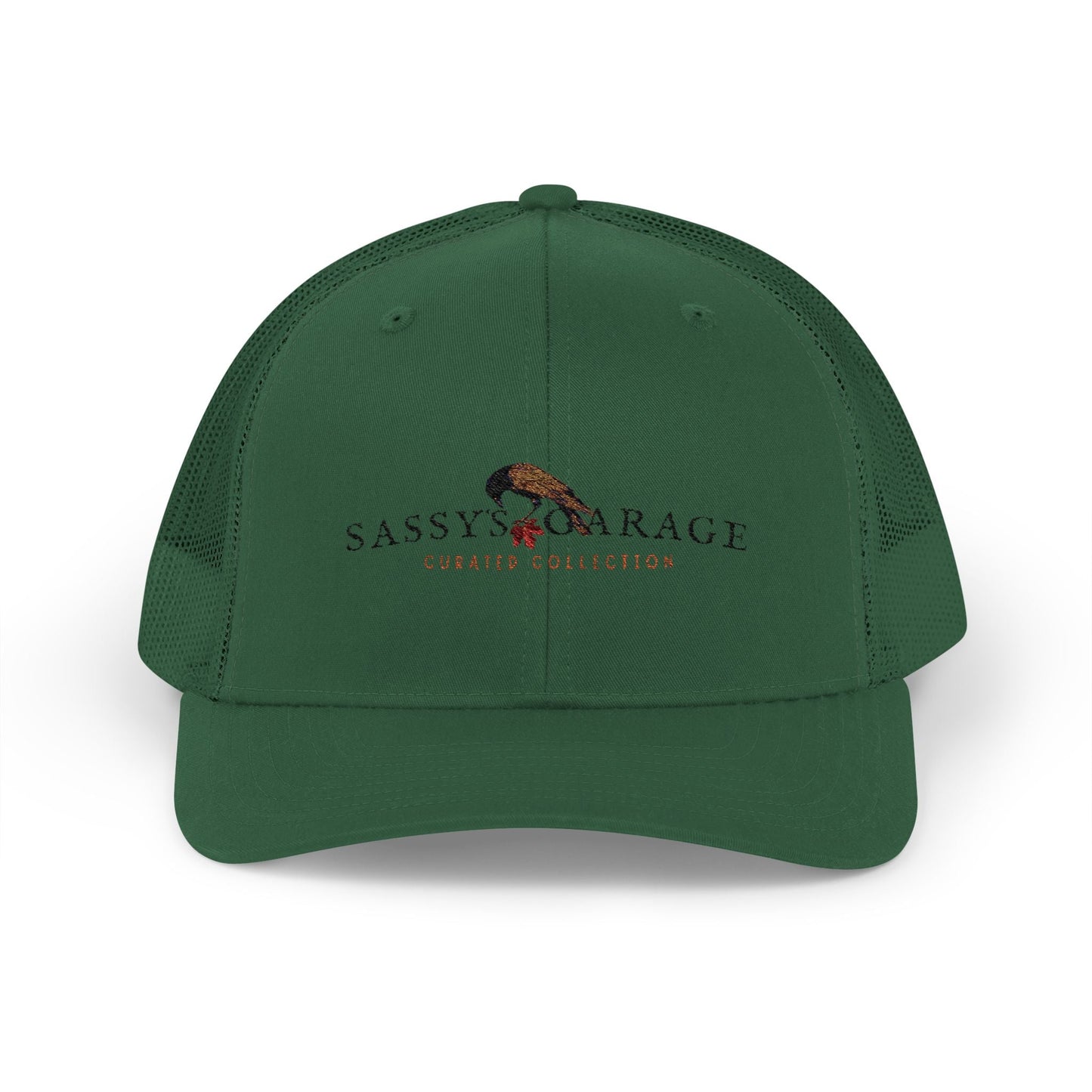 Sassy's Garage Snapback Trucker Cap | Casual Style Hat for Everyday Wear, Outdoor Adventures, Fun Fashion Statement - Velora