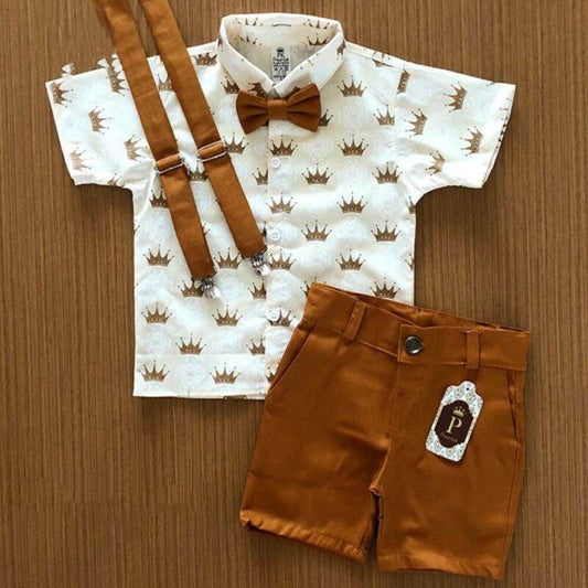 Summer boy T-shirt Shorts Kids Sets - Velora