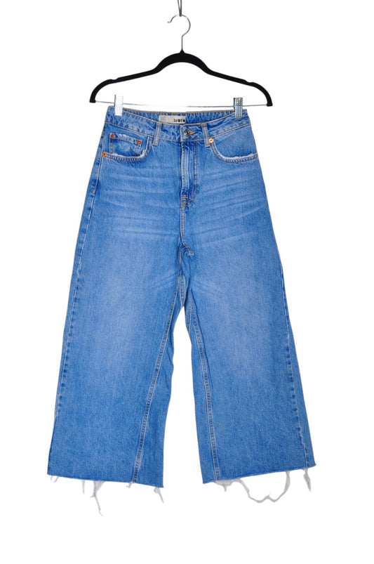 TOPSHOP Women Wide Legs Jeans Regular fit in Blue - 26 - Velora