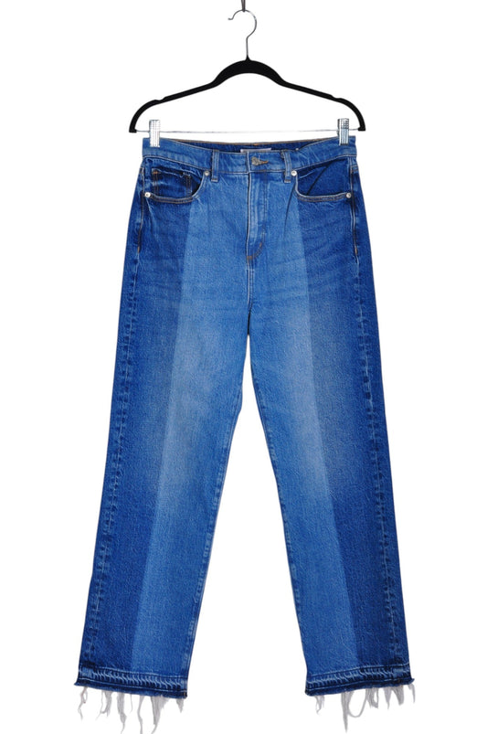 LOFT Women Straight-Legged Jeans Regular fit in Blue - 28 - Velora