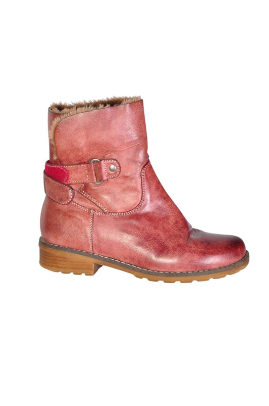 VANGELO Women Boots Regular fit in Red - 37 - Velora