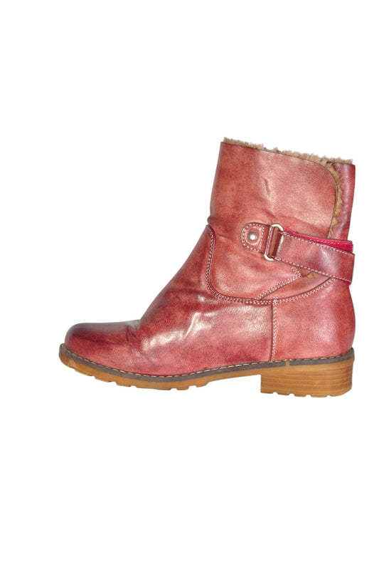 VANGELO Women Boots Regular fit in Red - 37 - Velora