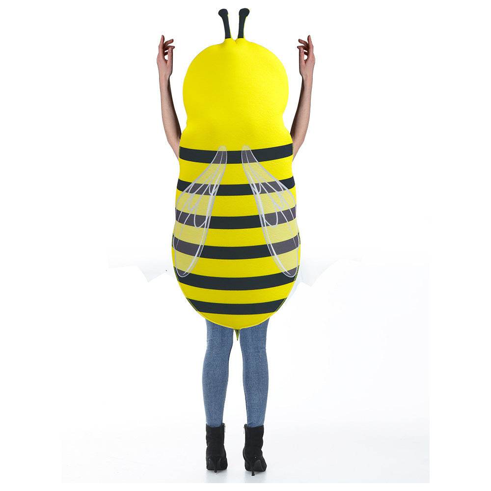 Halloween Sponge Wasp Honeycomb Printing Stage Costume - Velora