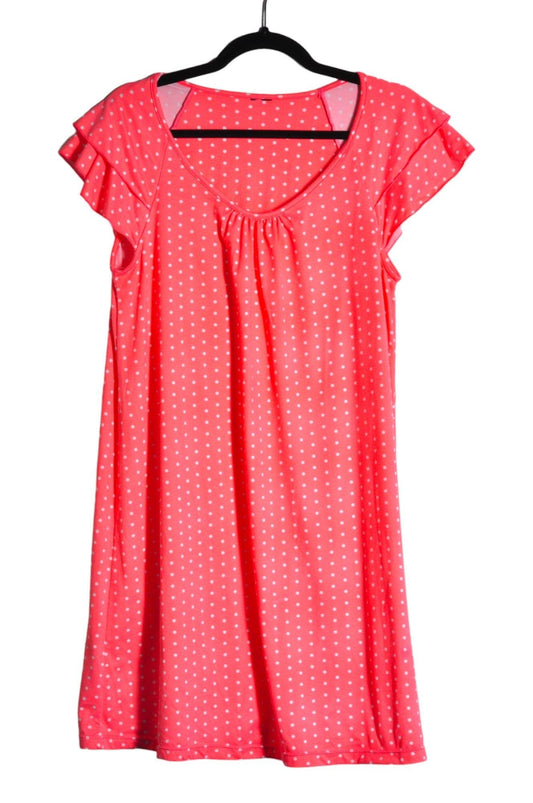 UNBRANDED Women Shift Dresses Regular fit in Pink - 1X - Velora