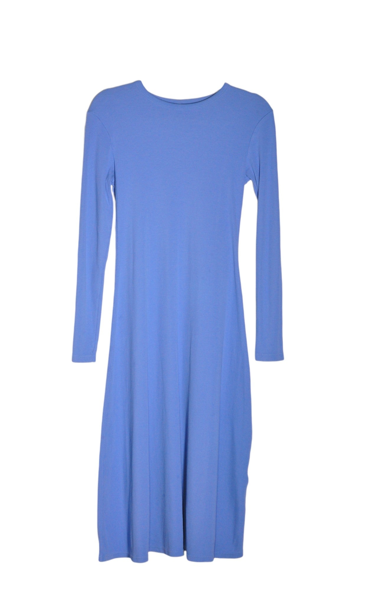 UNIQLO Women Midi Dresses Regular fit in Blue - XS - Velora