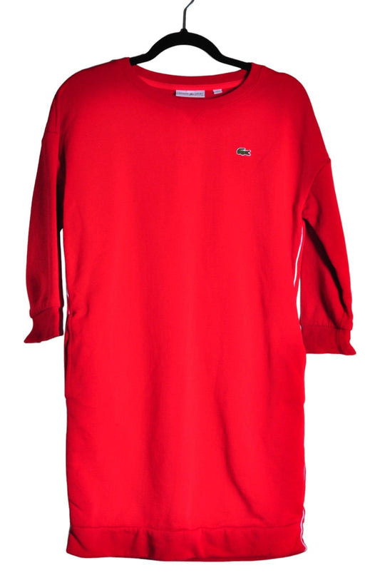 LACOSTE Women Shirt Dresses Regular fit in Red - 36 - Velora