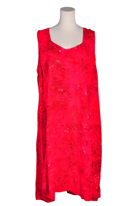BLUE SKY Women Shift Dresses Regular fit in Red - 1X - Velora