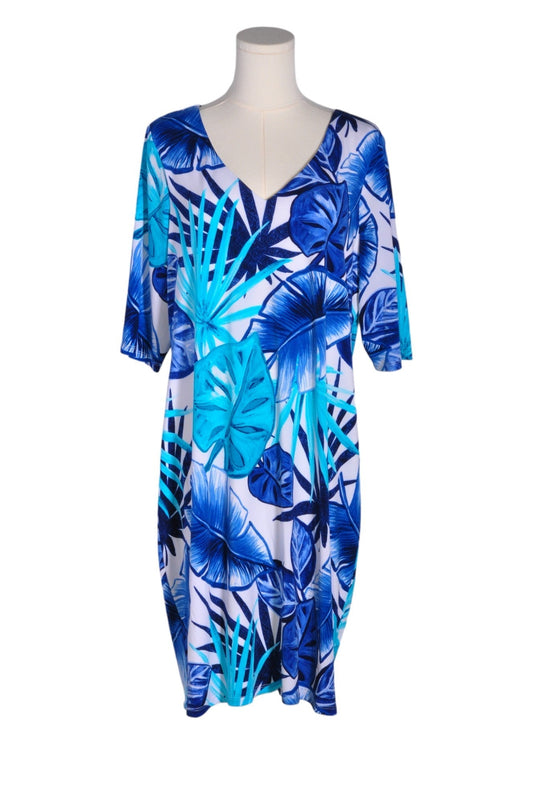 MICHAEL TYLER Women Maxi Dresses Regular fit in Blue - XL - Velora