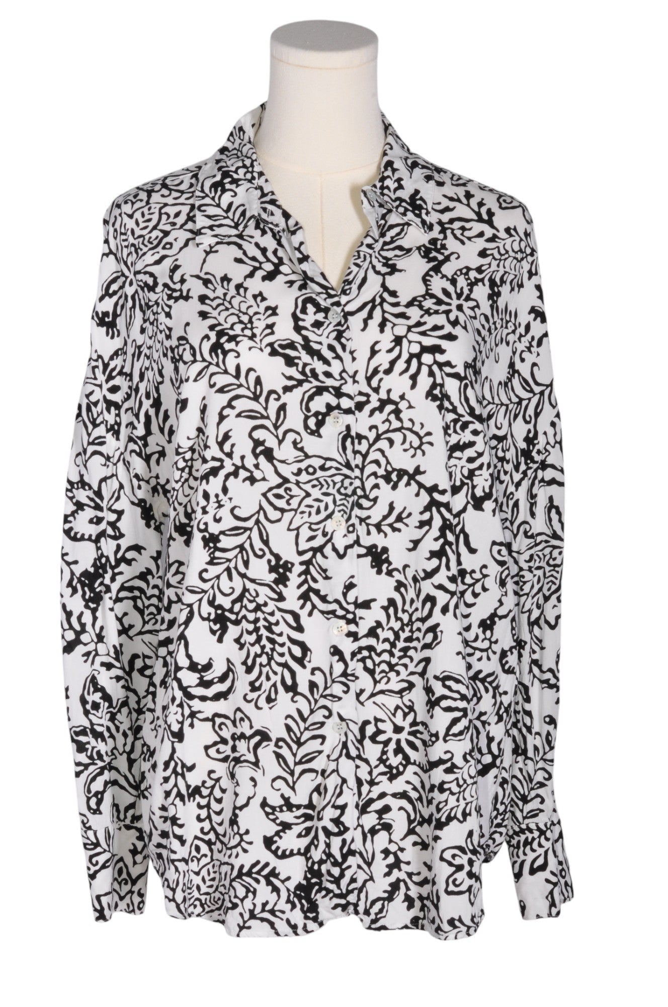 ZARA Women Button Down Tops Regular fit in White - S - Velora