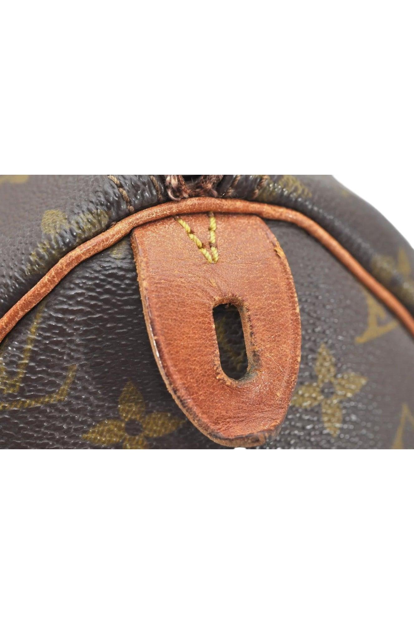 Louis Vuitton Monogram Speedy 35 Hand Boston Bag Old Model LV 7578K - Velora