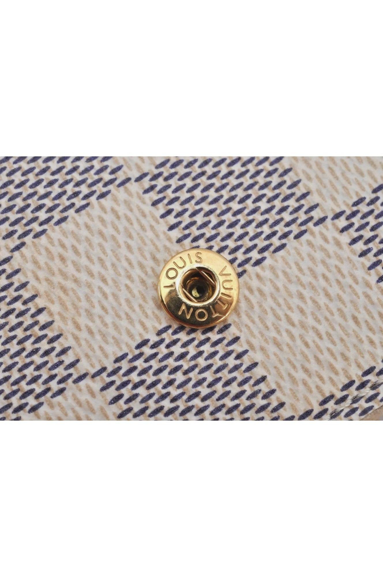 Louis Vuitton Damier Azur Agenda PM Notebook Cover R20706 LV 8166K - Velora