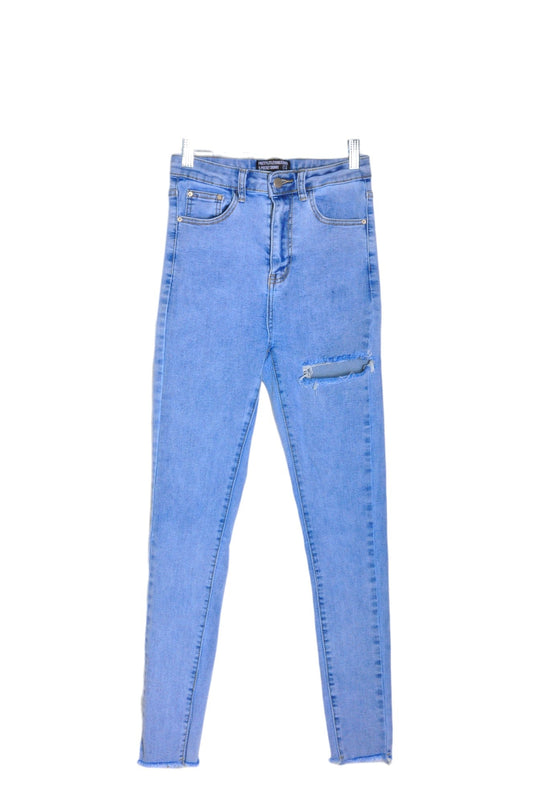 PRETTY LITTLE THING Women Skinny Jeans Regular fit in Blue - 4 - Velora