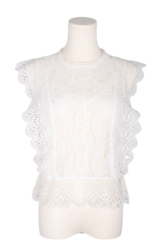 ZARA Women Blouses Regular fit in White - S - Velora
