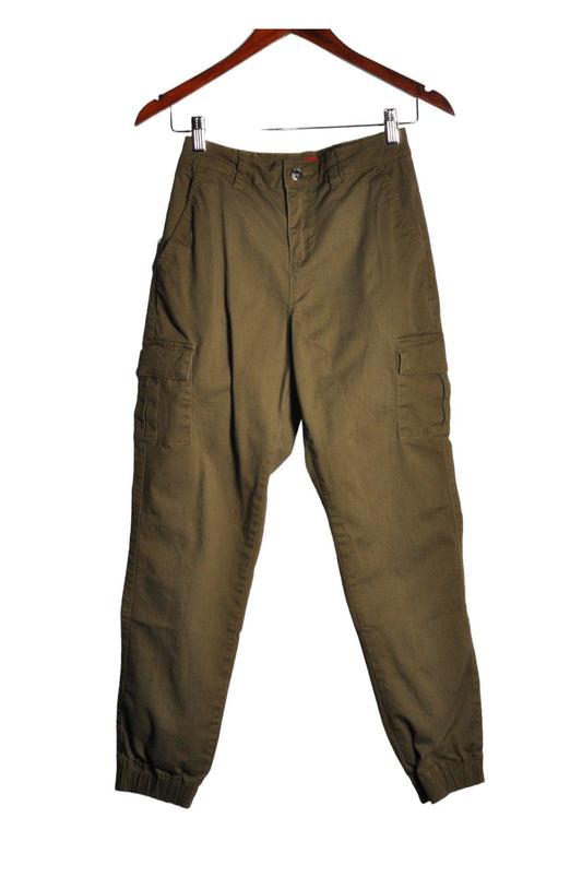 GUESS Women Work Pants Regular fit in Green - XS - Velora