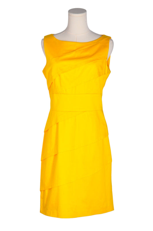 MARVIN RICHARDS Women Sheath Dresses Regular fit in Yellow - 6 - Velora