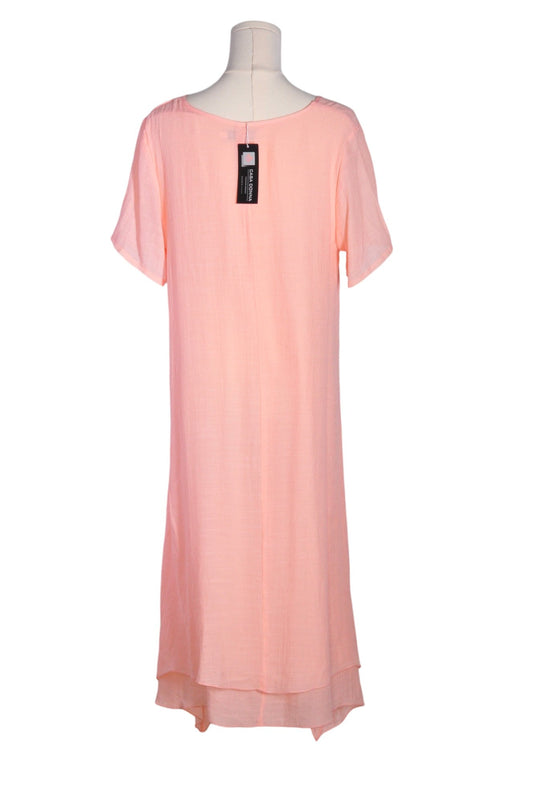 CASA DONNA Women High Low Dresses Regular fit in Pink - M - Velora
