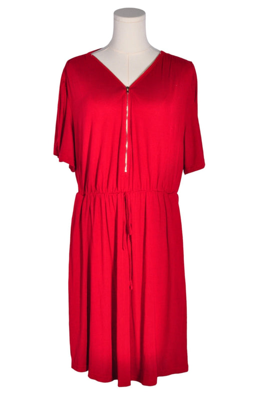BLOOM CHIC Women Maxi Dresses Regular fit in Red - 16 - Velora